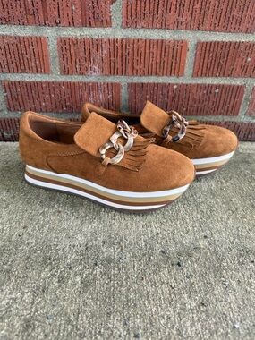 Coconuts by Matisse "Bess" Platform Loafers - Size 6